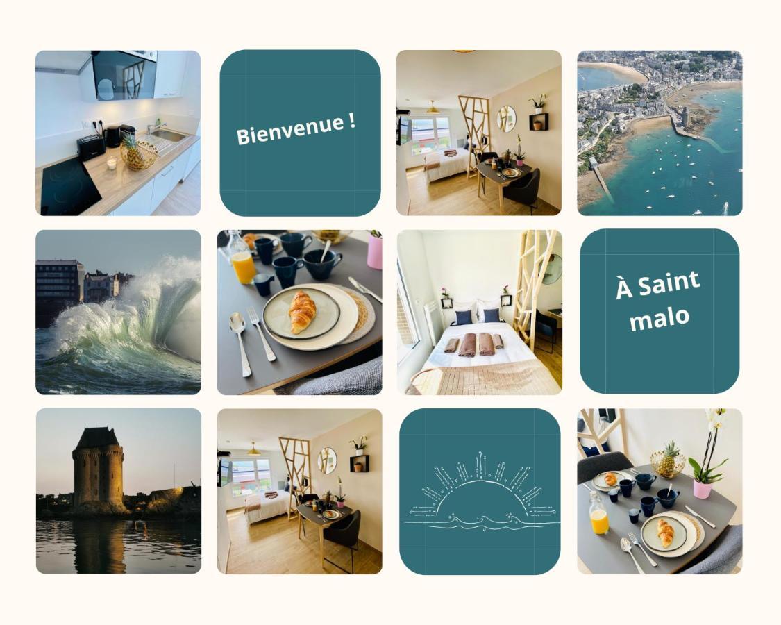 Sunset Apartment Сен Мало Екстериор снимка